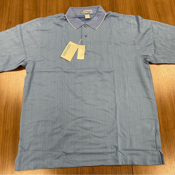 Men’s Lake Blue Jersey Polo - Picture 2 of 3